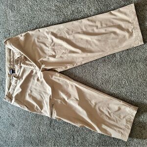 Patagonia Tan Ankle Cropped Pants